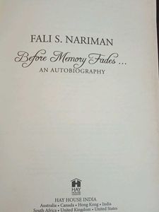 Before Memory Fades - Autobiography