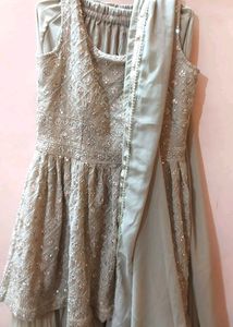 Grey Sharara Set 🤍✨