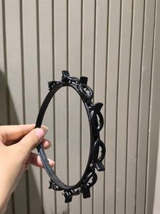 Black Braided Hair Hoop