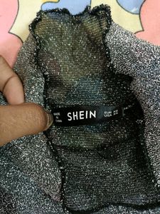 Shein Shimmer Party Wear Top 🎉