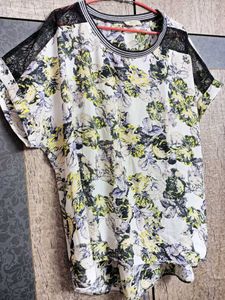 Branded Casual Floral Top
