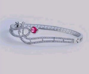 Red-Brass-Silver-Plated-HandcraftedCZ StoneBracele