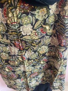 Elegant Floral Afghani Pant Set