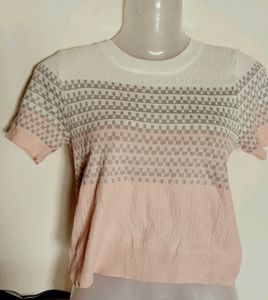 Ribbed Crop Tshirt
