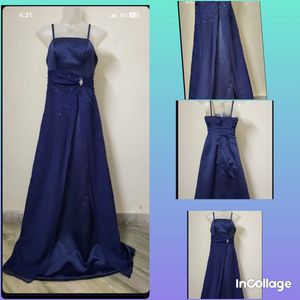 Navy Blue Gown