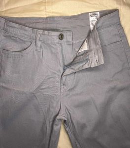Grey Cotton Blen Jeans