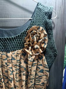 Beautiful Animal Print Top