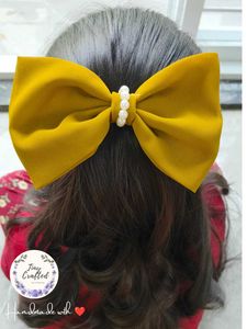 French Barette Bow Clips