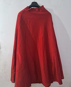 Red Maxi Skirt