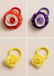 Cute Flower Hair Ties (Set of 3)