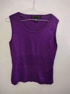 Purple Cardigan with Buttons (2 piece set)