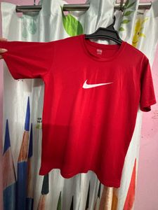 Nike Red Athletic T-Shirt