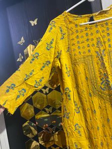 Elegant Yellow Kurta