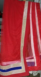 FULL NET stitched LENGHA CHOLI