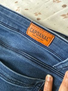 Blue Denim Jeans - Size 34