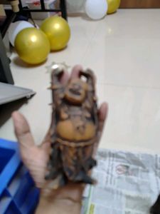 Nepal Yakbone Lucky Dancing Buddha,15cms(app)