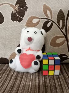 Teddy And Colour Cube