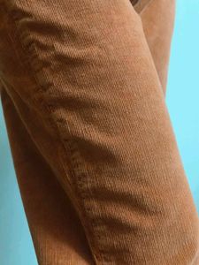 Orange Corduroy Pants