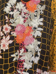 Floral Embroidered Kurti Pant