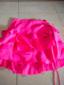 Layered A Line Mini Skirt 🌺👛🧶🏩