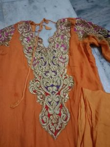 Kurta Plazo. Dupatta