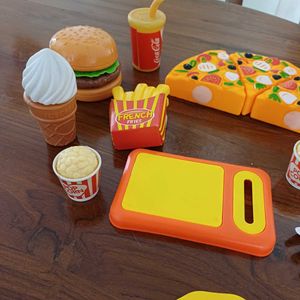21Set Of Velcro Cut Toys For Kids -Fruits N Snacks