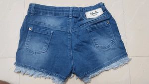 Denim Shorts For Girls
