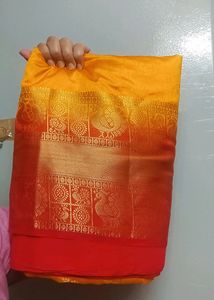 Beautiful Orange Red Saare