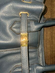 Blue Tote Bag