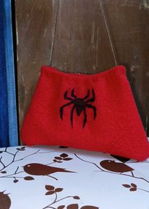 Red Knitted bag