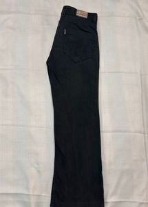 ROBBERS BLACK COTTON PANTS