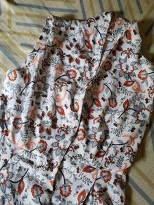 Floral Print Sleeveless Dress