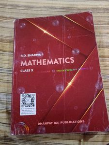 RD Sharma Mathematics Class X