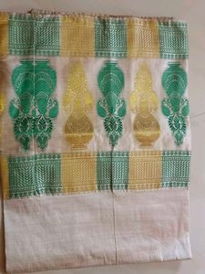 Assam Silk Mekhela Chador - Traditional Elegan