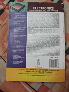 Electronics Fundamentals &amp; Applications