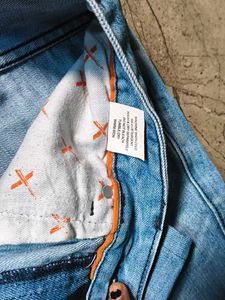 Light Wash Denim Jeans