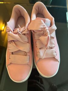 Pink Puma Sneakers - Gently  worn