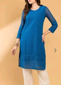 Elegant Blue Kurta