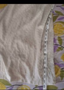 Beautiful Cream Mini Dress With Side Slits