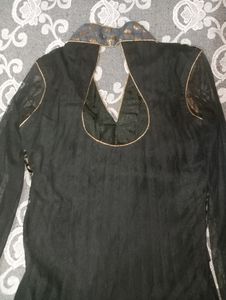 Wedding Outfit Black And Golden 🎉