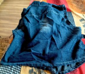 Cute Denim Outfit Set