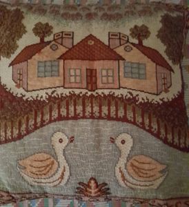 Khadi silk Cushion Covers(5) & Masand Covers