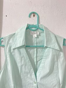 Y2K style vest shirt