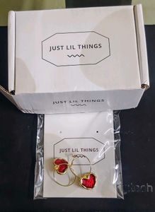 Red Heart Earrings