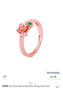 Assorted Fashion Rings Combo Of 6