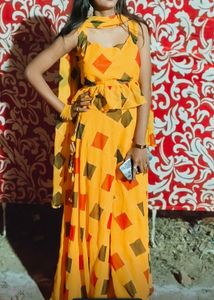Haldi Dress
