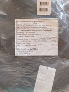 Original Dell Backpack with Ecoloop