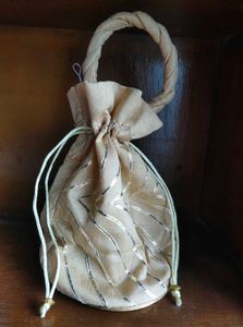 Elegant Drawstring Pouch