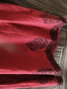 Elegant Red Kurta