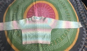 Crop  Cable Knit Sweater ( Price Drop)